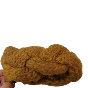 Sjofn's Musings Headband Mustard Yellow The Great Cable Headband And Earwarmer